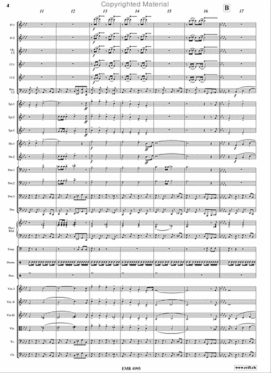 Thierry La Fronde Orchestra scores gallery preview page 4