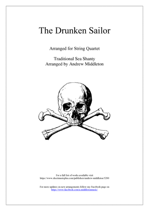 The Drunken Sailor for String Quartet