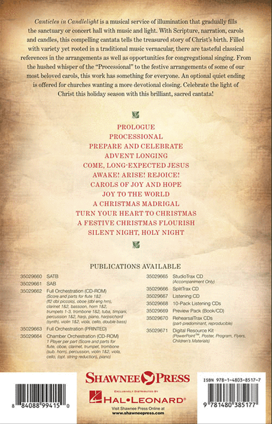 Canticles in Candlelight Chamber Orchestra scores gallery preview page 2