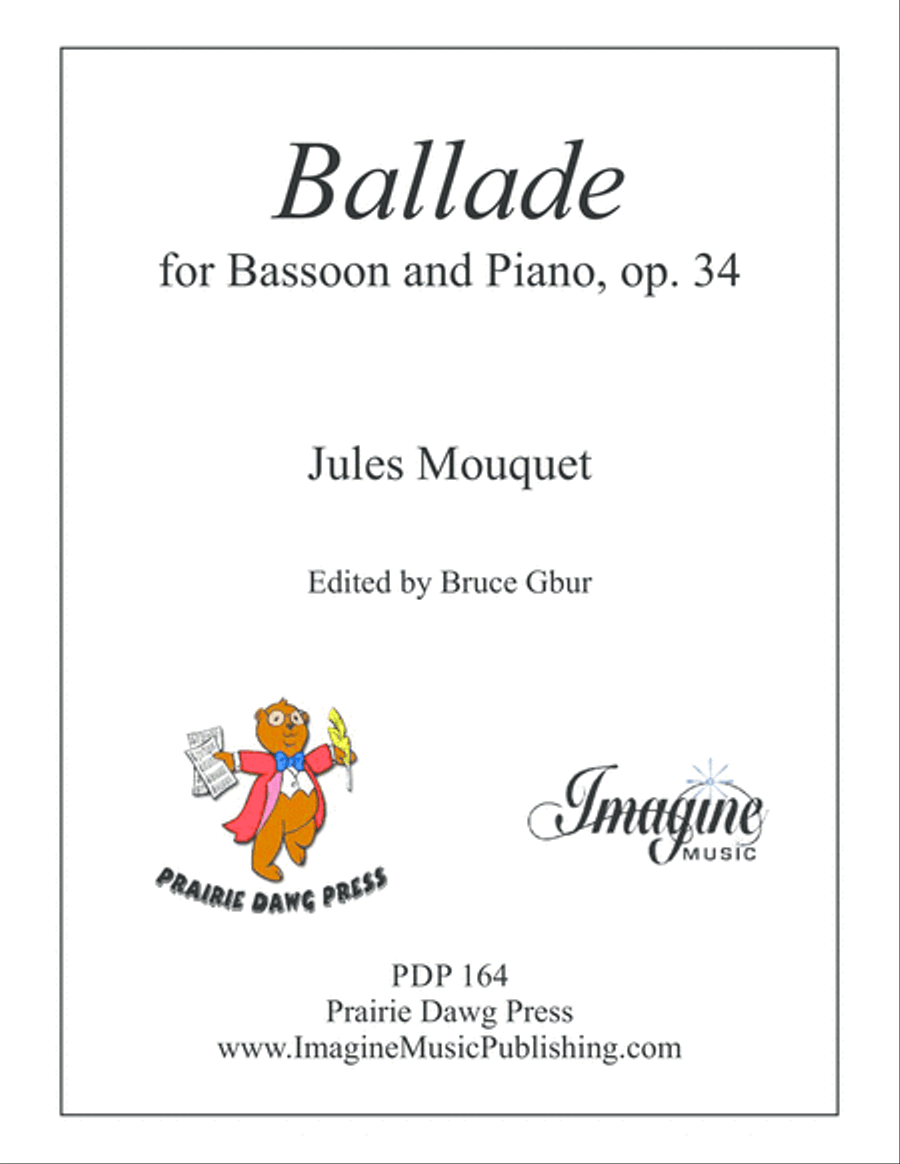 Ballade for Bassoon, op. 34 Bassoon Solo scores gallery preview page 2
