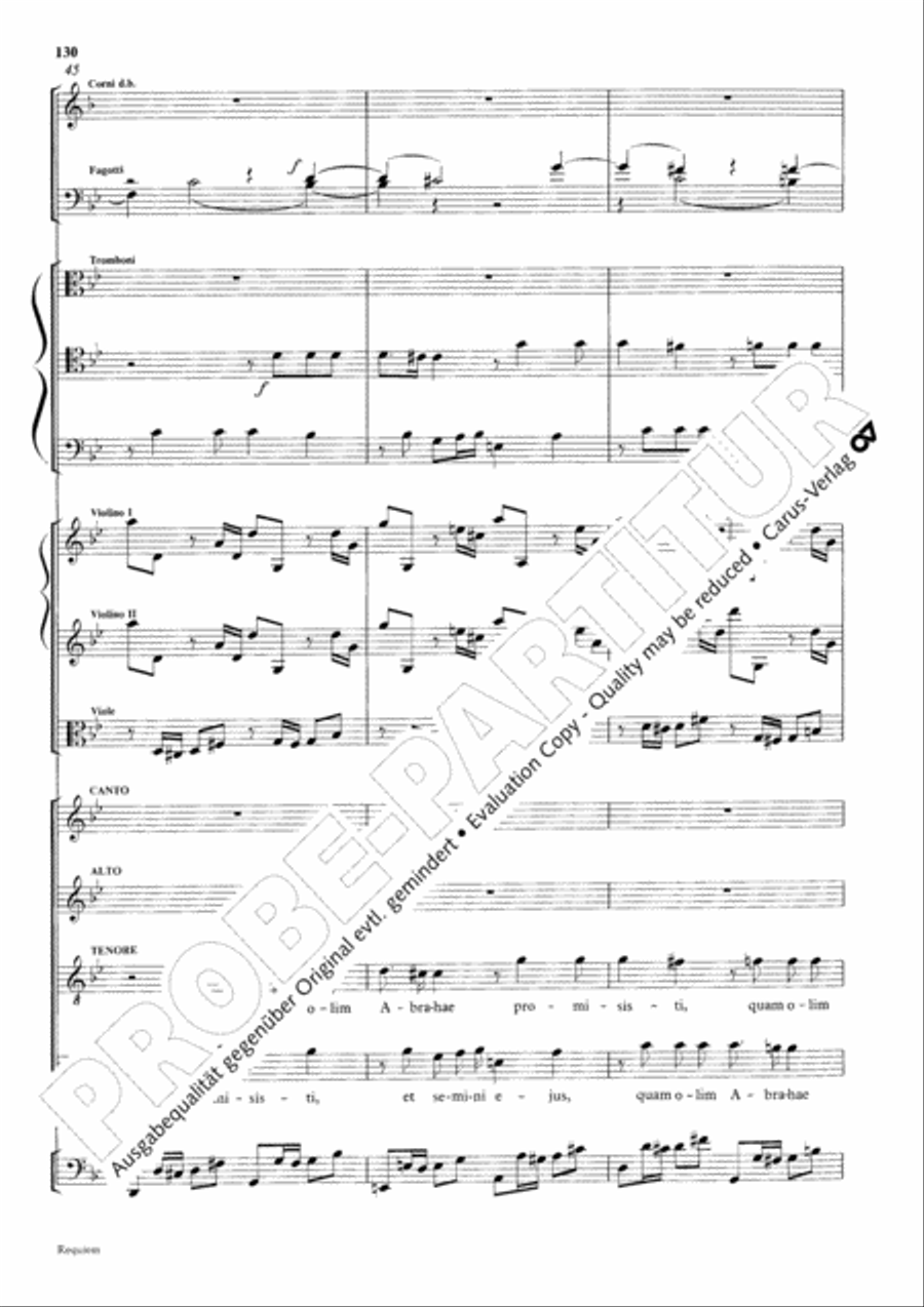 Requiem Requiem 4-Part scores gallery preview page 137