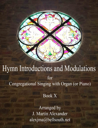 Book cover for Hymn Introductions and Modulations - Book X