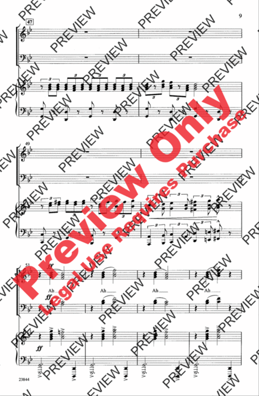 March of the Kings March of the Kings 4-Part scores gallery preview page 8