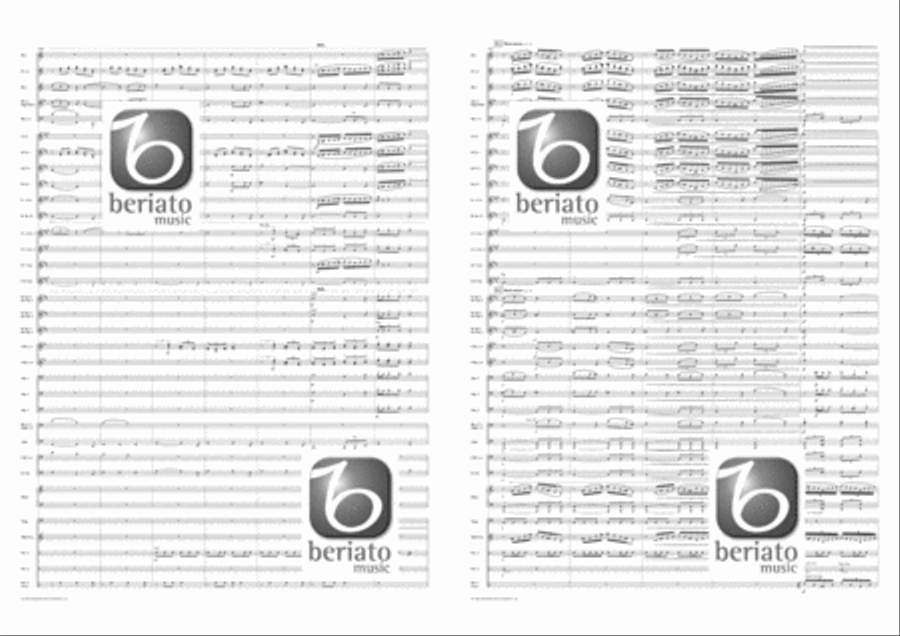 In the Shadow of Napoleon Concert Band scores gallery preview page 31