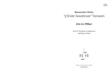 Christe Sanctorum Variants