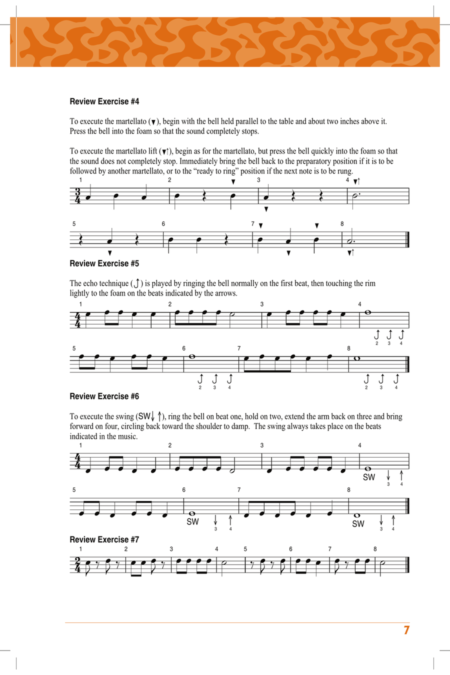 Basic Training 2 - Rhythm Training for Ringers Handbell Choir scores gallery preview page 7