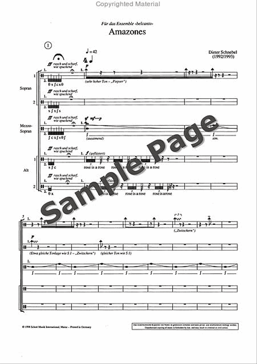 Amazones Sssaa Amazones Sssaa Women's Choir scores gallery preview page 5