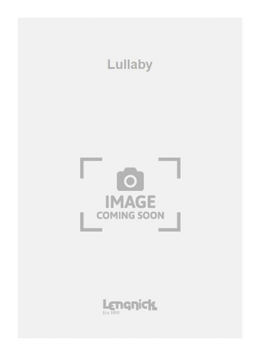 Lullaby Unison Choir scores gallery preview page 1