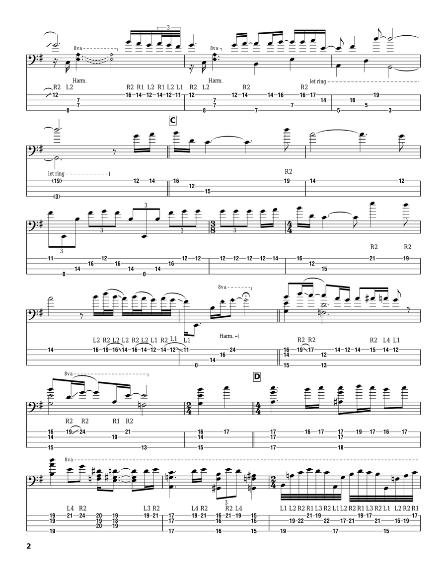 The Vision Electric Guitar scores gallery preview page 2