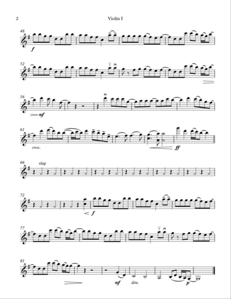Just Give Me A Reason String Quartet scores gallery preview page 2