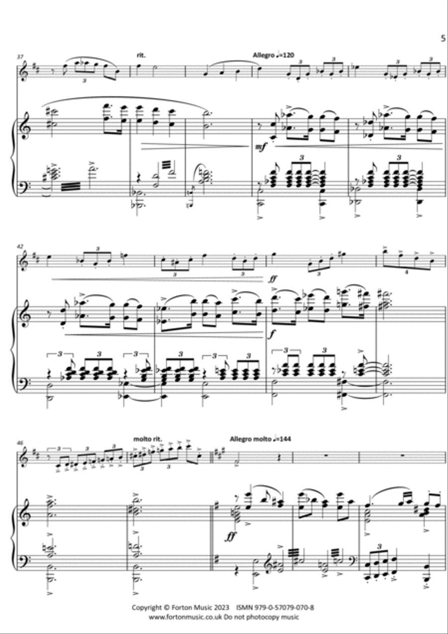 Concerto Score and Part scores gallery preview page 5