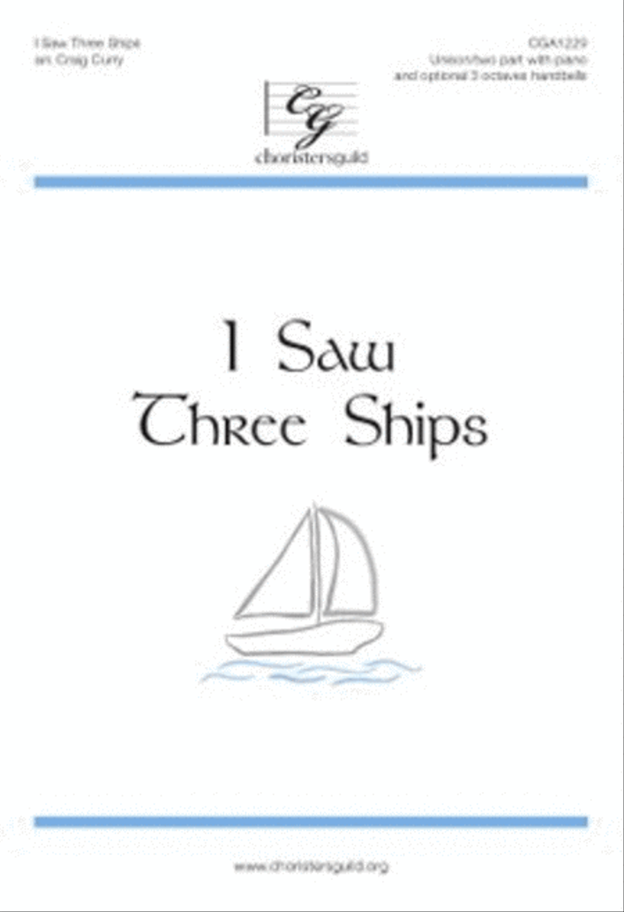 I Saw Three Ships 2-Part scores gallery preview page 1