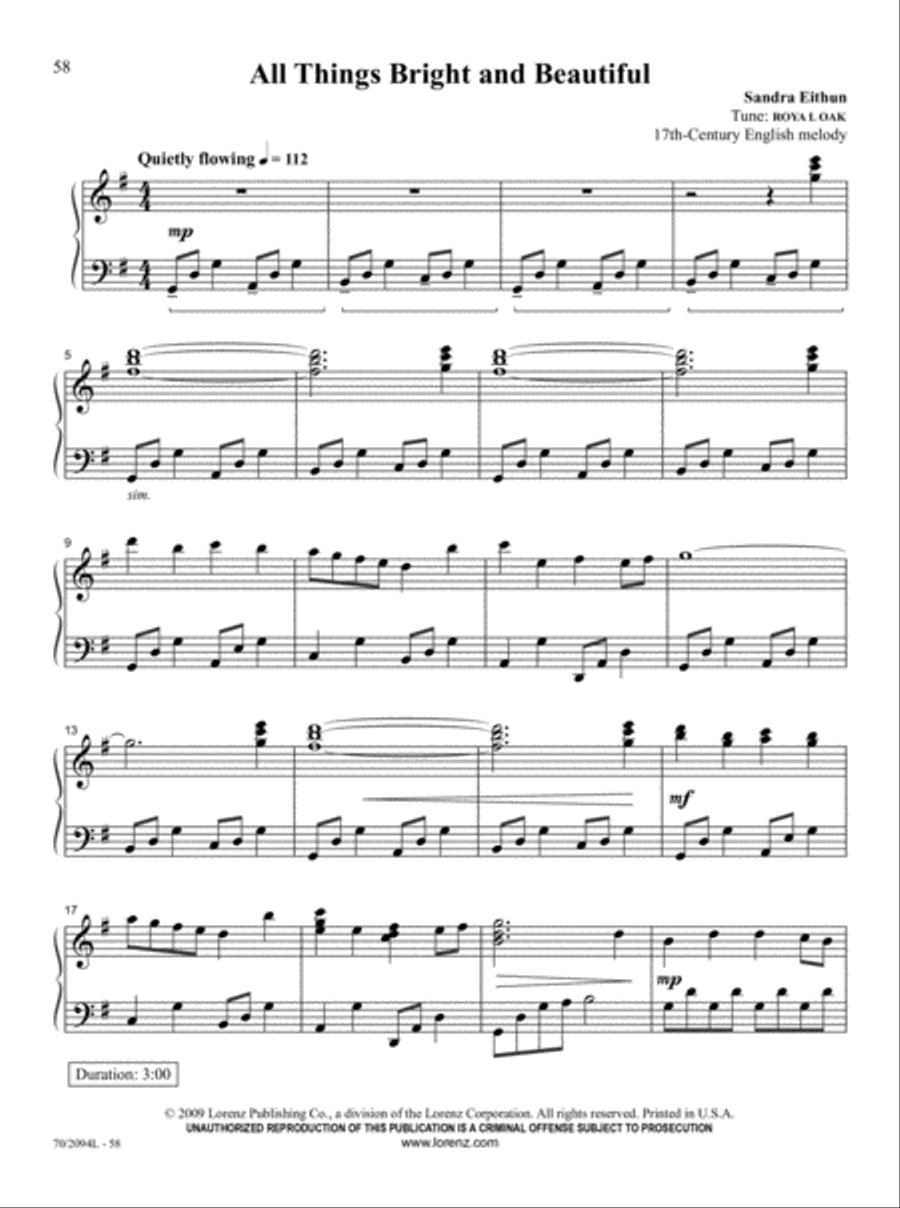 The Church Pianist's Library, Vol. 22 Piano Solo scores gallery preview page 21