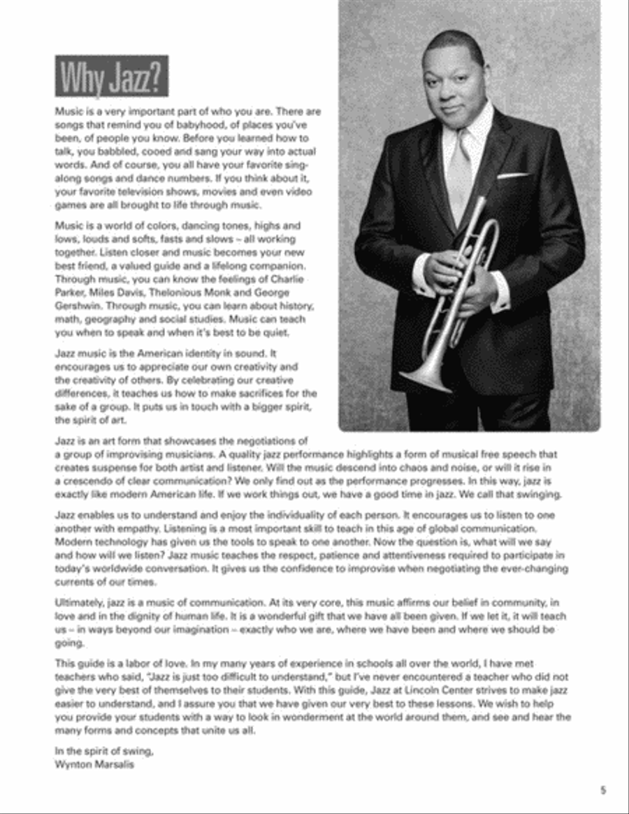 Jazz for Young People, Vol. 2, a Teacher's Resouce Guide To Choir scores gallery preview page 3