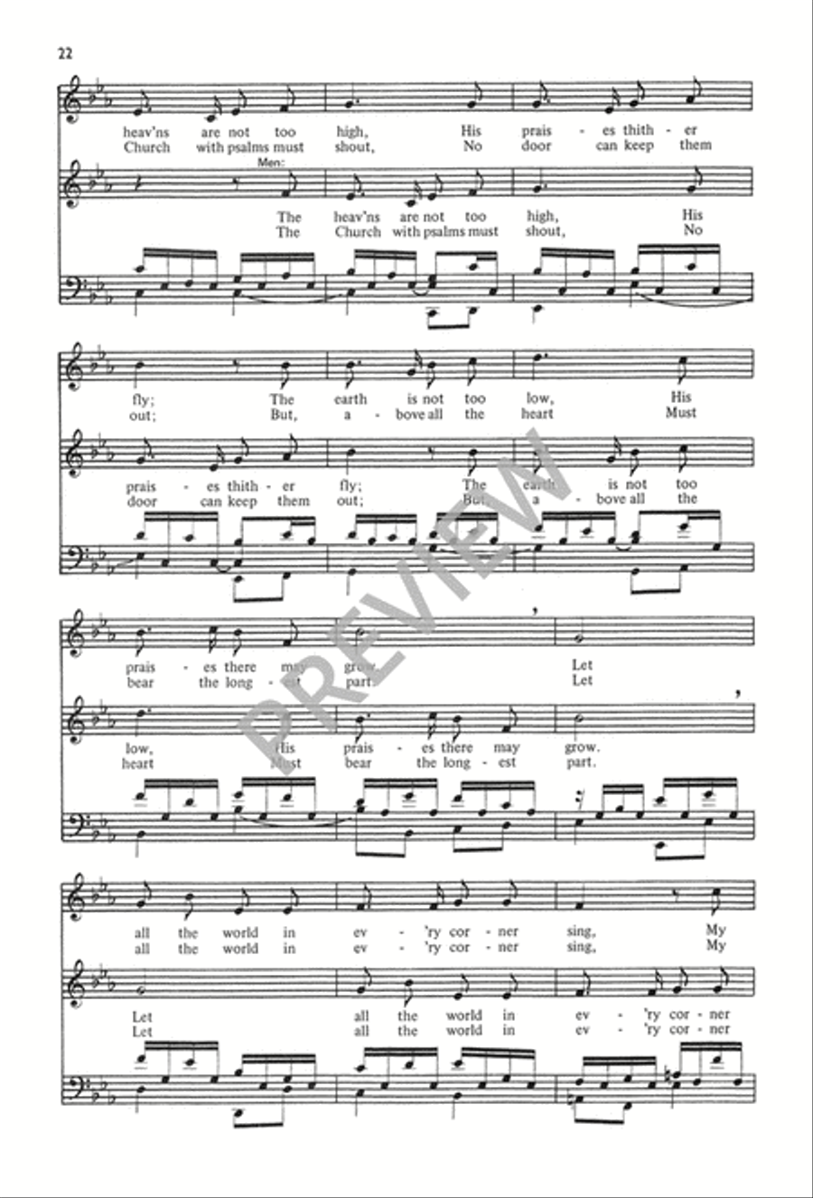 The Calvin Hampton Hymnary 4-Part scores gallery preview page 26