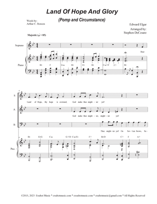 Land Of Hope And Glory (Pomp and Circumstance) (Vocal Trio - (SAB)