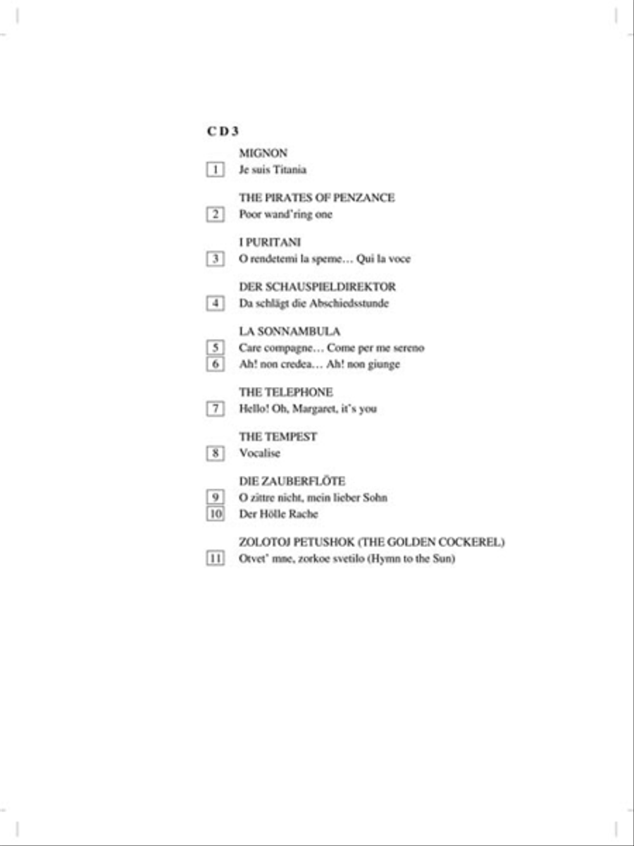 Coloratura Arias for Soprano Coloratura Soprano scores gallery preview page 5