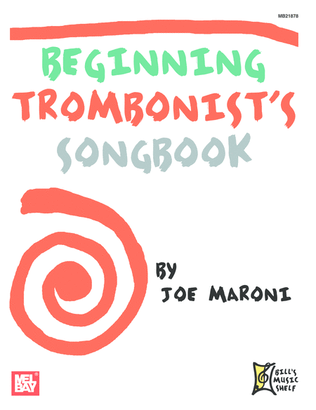 Book cover for Beginning Trombonist's Songbook