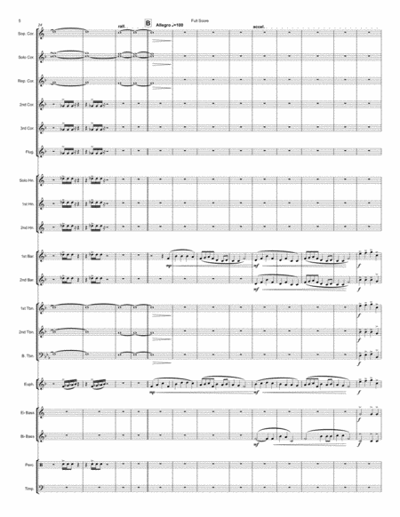 Fanfare - Men and Angels - Brass Band - Score and all parts image number null