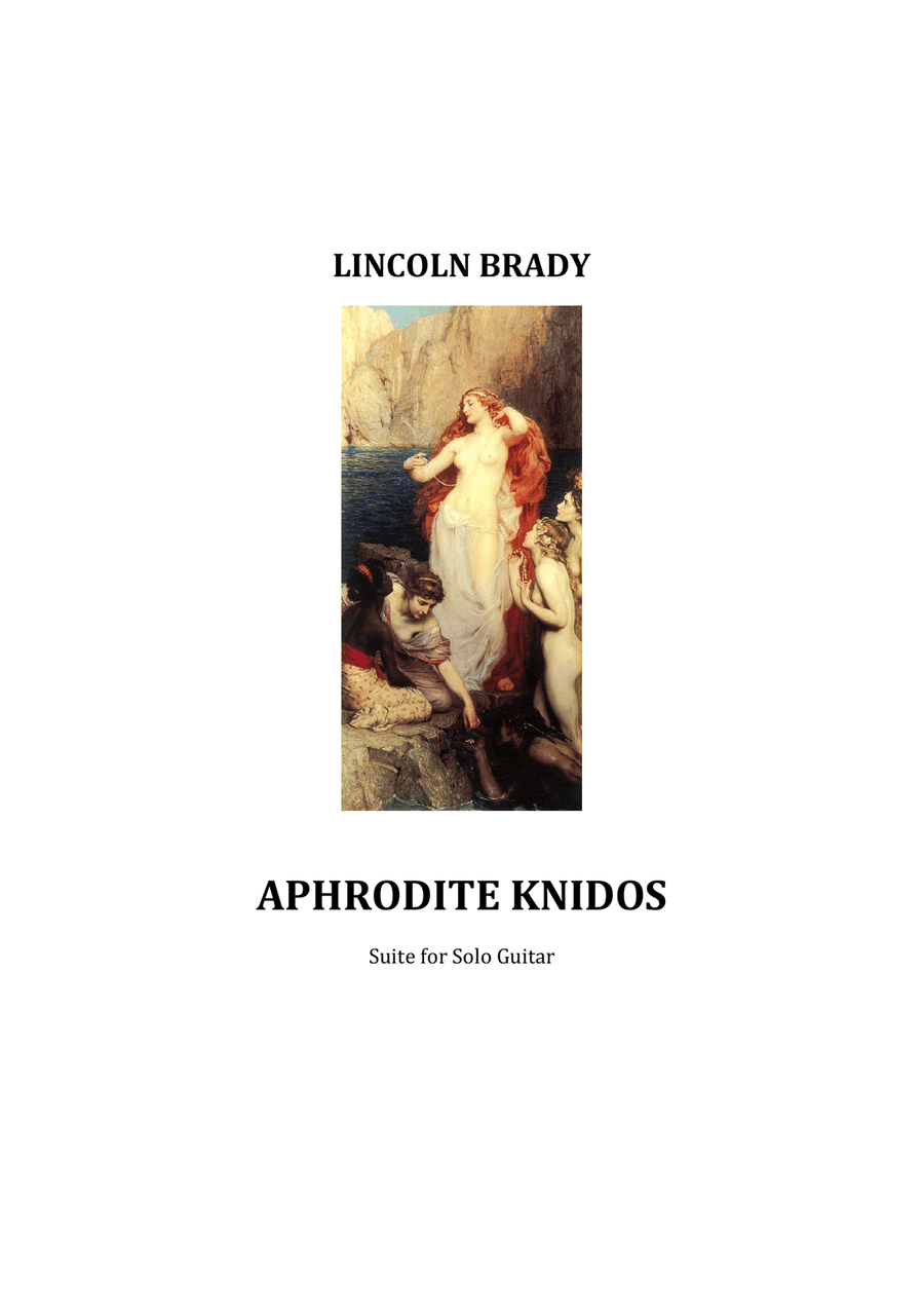 APHRODITE KNIDOS SUITE - Solo Guitar Acoustic Guitar scores gallery preview page 1