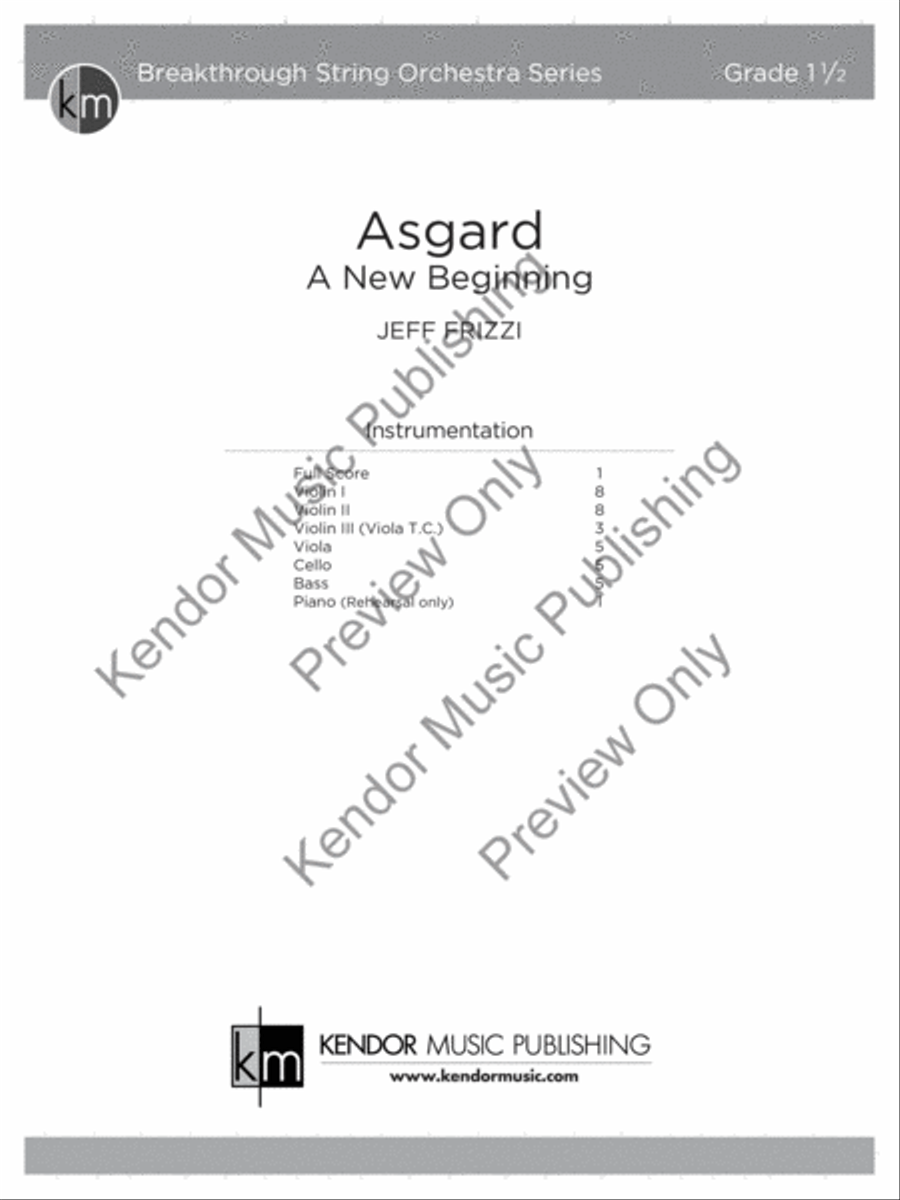 Asgard String Orchestra scores gallery preview page 2