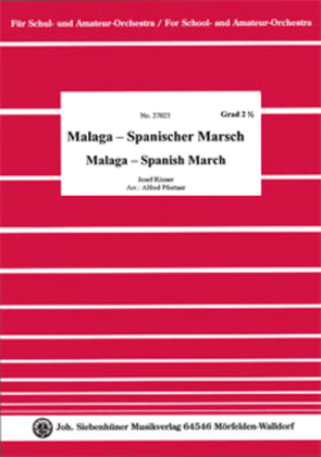 Book cover for Malaga - Spanish March