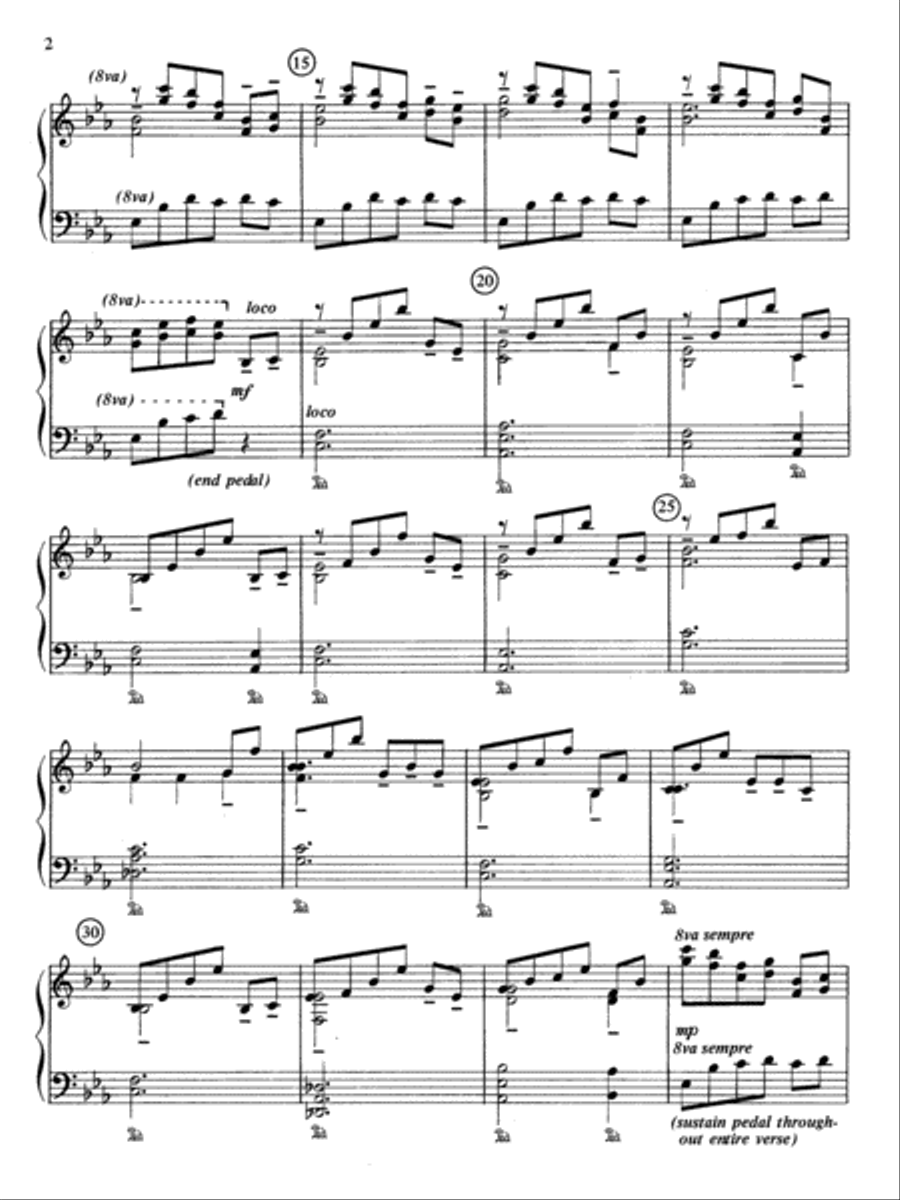 Amazing Grace! Amazing Grace! Piano Solo scores gallery preview page 3