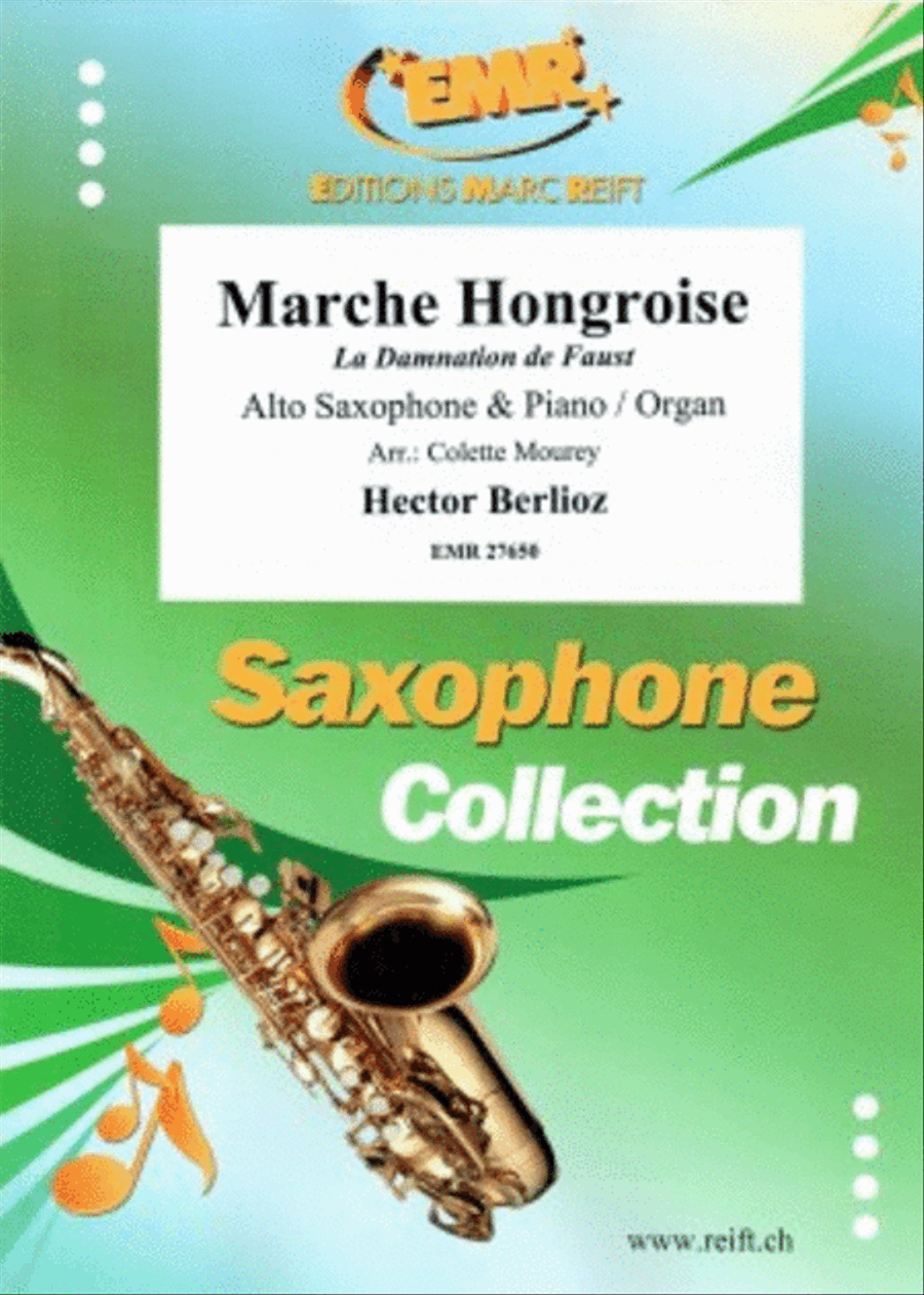 Marche Hongroise Alto Saxophone scores gallery preview page 1
