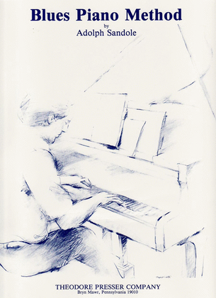 Book cover for Blues Piano Method