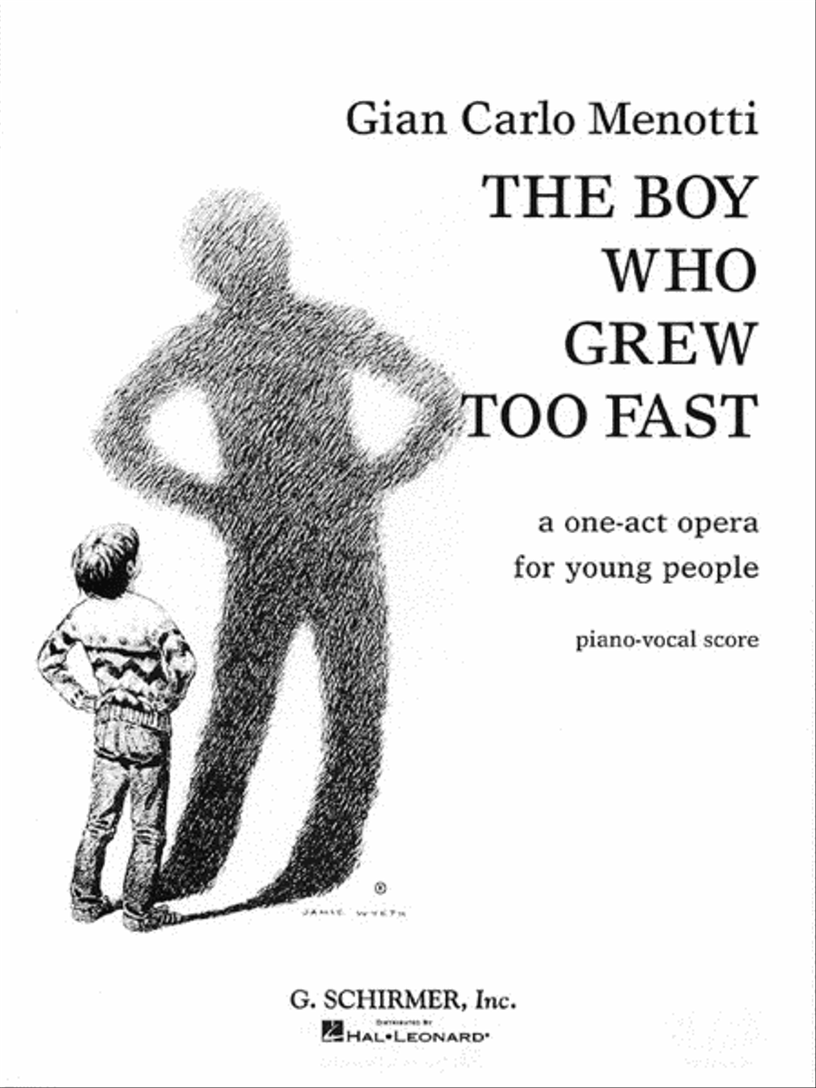 The Boy Who Grew Too Fast Voice scores gallery preview page 1