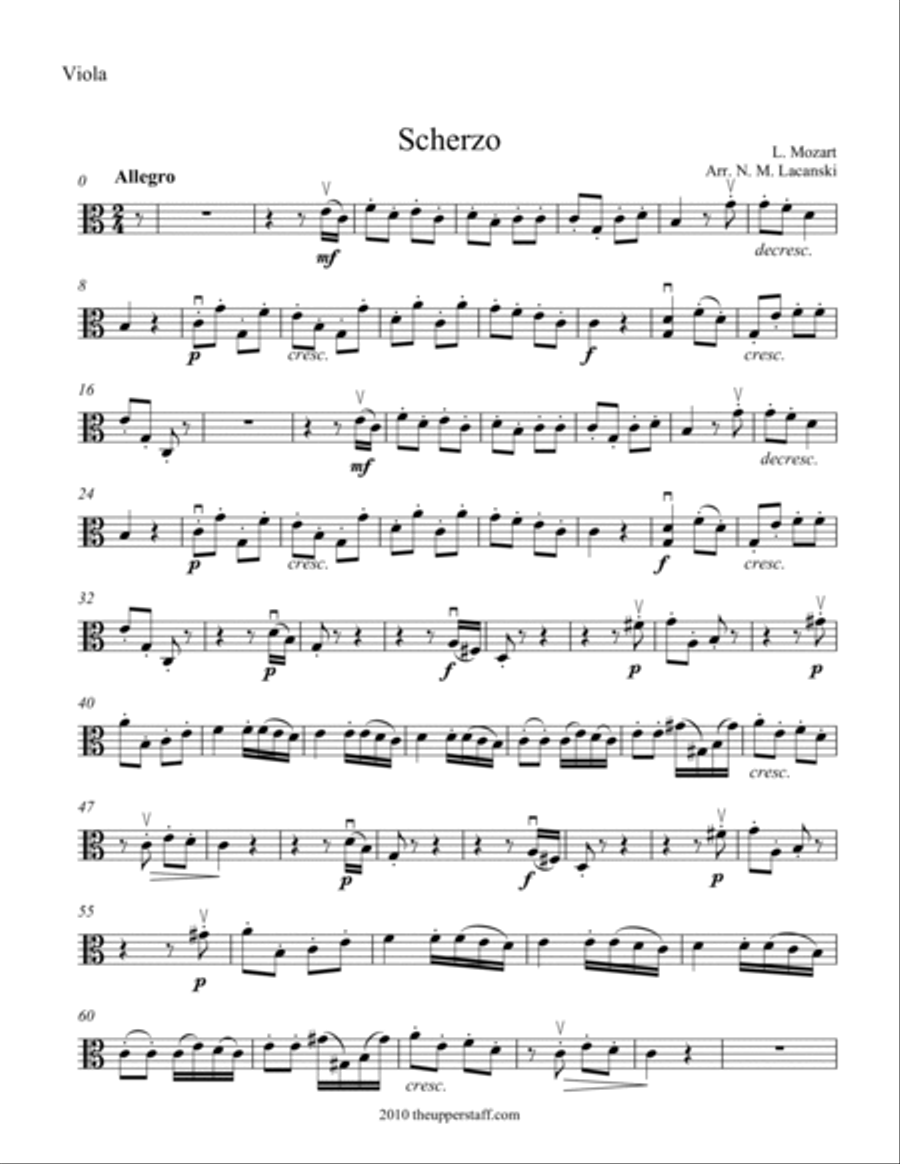 Scherzo Scherzo String Orchestra scores gallery preview page 4