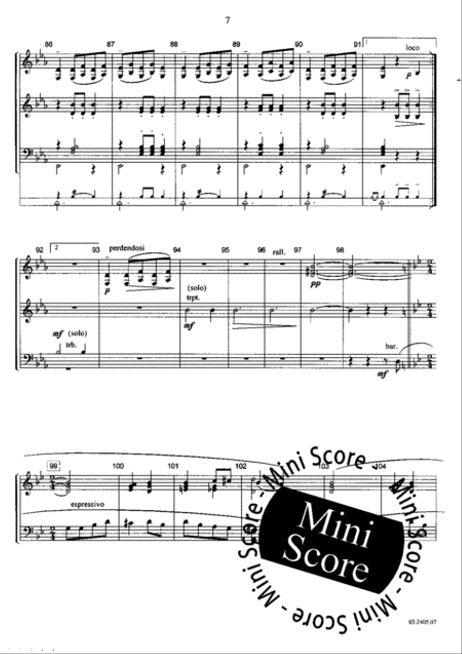 Telemark Fantasy Concert Band scores gallery preview page 43