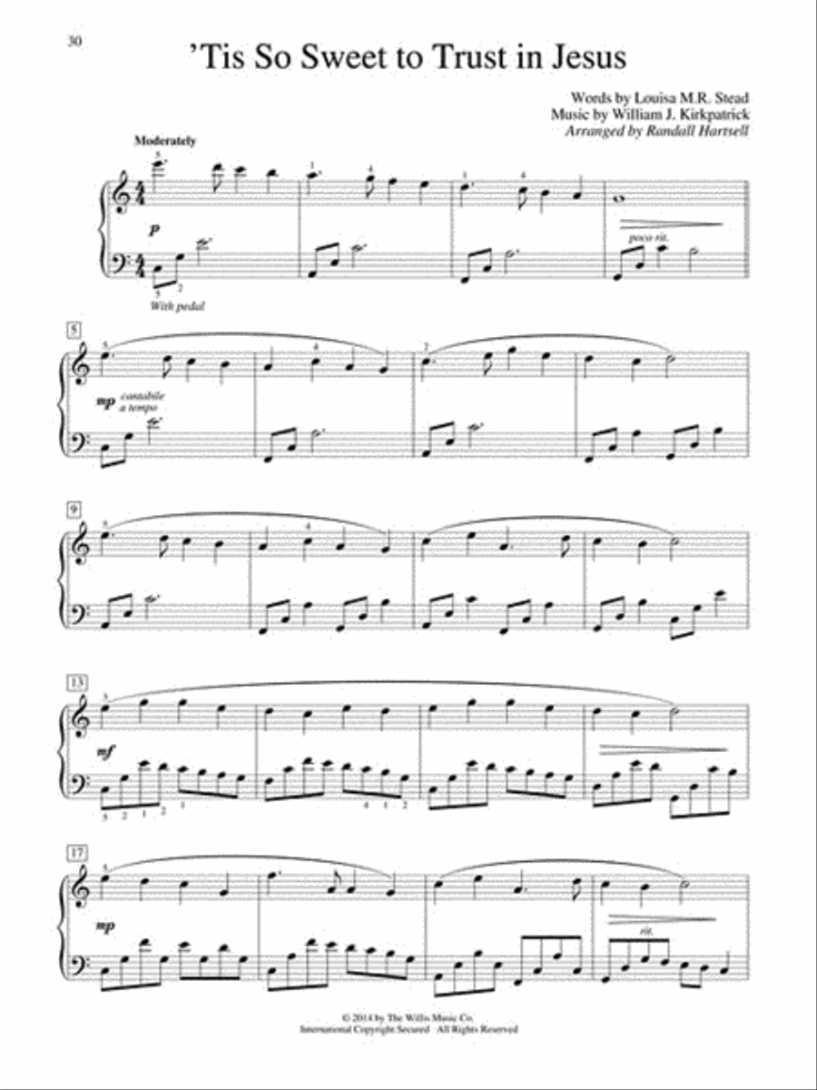 More Hymn Creations Piano Solo scores gallery preview page 6