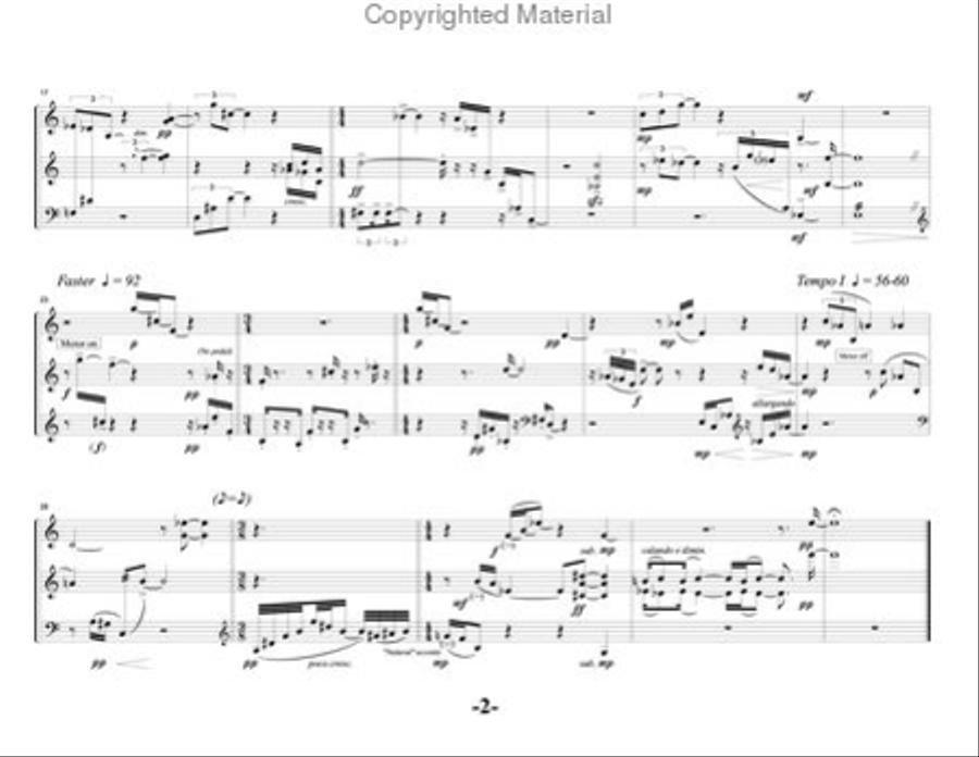 Three Forms Percussion Ensemble scores gallery preview page 3