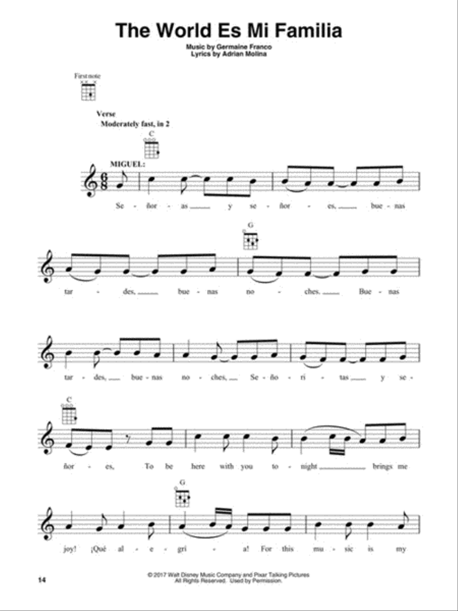 Coco Coco Ukulele scores gallery preview page 4
