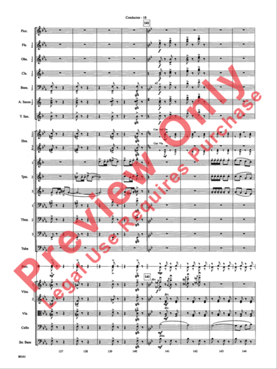 Bugler's Holiday Bugler's Holiday Full Orchestra scores gallery preview page 21