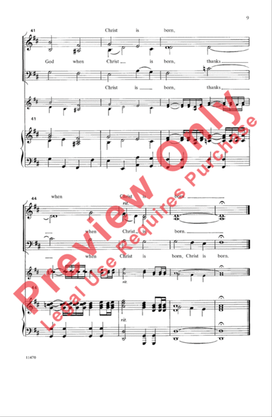 Advent Joy (from Paulus) 3-Part scores gallery preview page 9