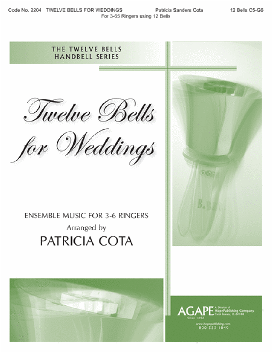 Twelve Bells for Weddings Handbell Choir scores gallery preview page 1