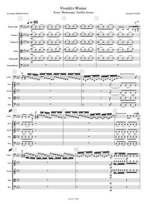 Vivaldi's Winter (From «Wednesday's» Series)