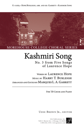 Book cover for Kashmiri Song