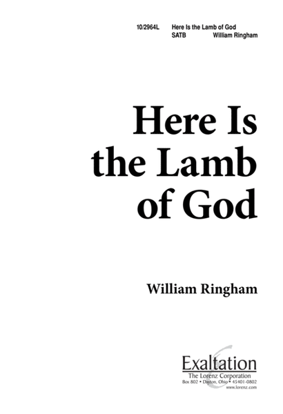 Here is the Lamb of God image number null