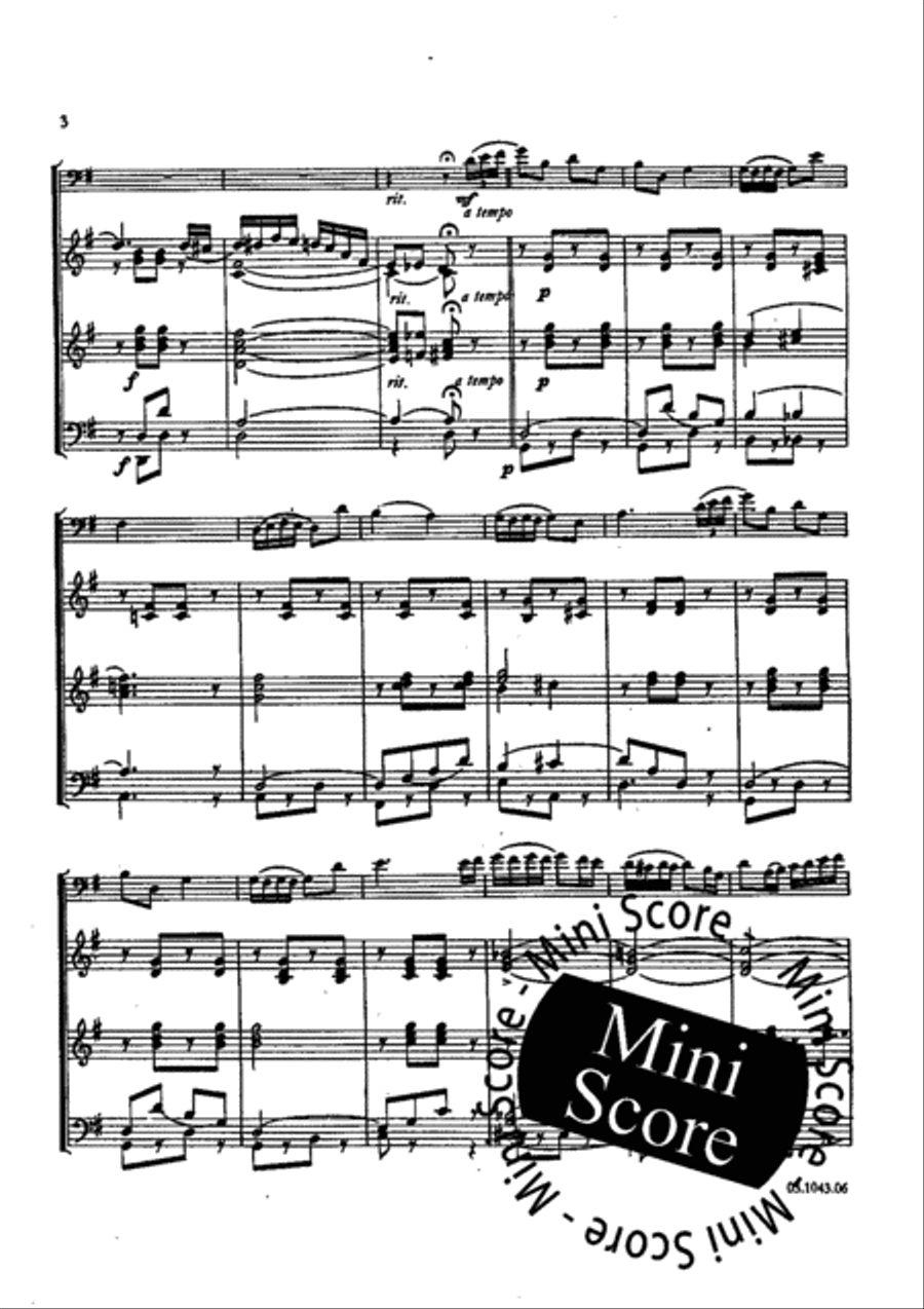The Acrobat The Acrobat Concert Band scores gallery preview page 7