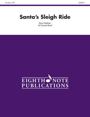 Book cover for Santa's Sleigh Ride