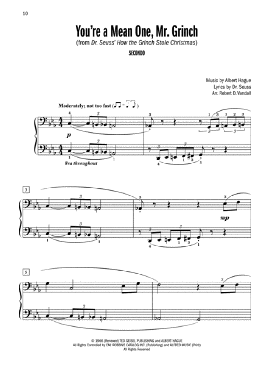Celebrated Christmas Duets, Book 4 Small Ensemble scores gallery preview page 3