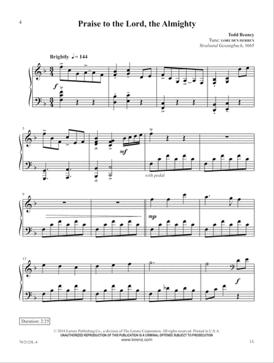 Our Sovereign King Our Sovereign King Piano Solo scores gallery preview page 4