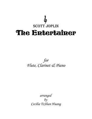 The Entertainer - Fun Duet for Flute and Clarinet With Piano