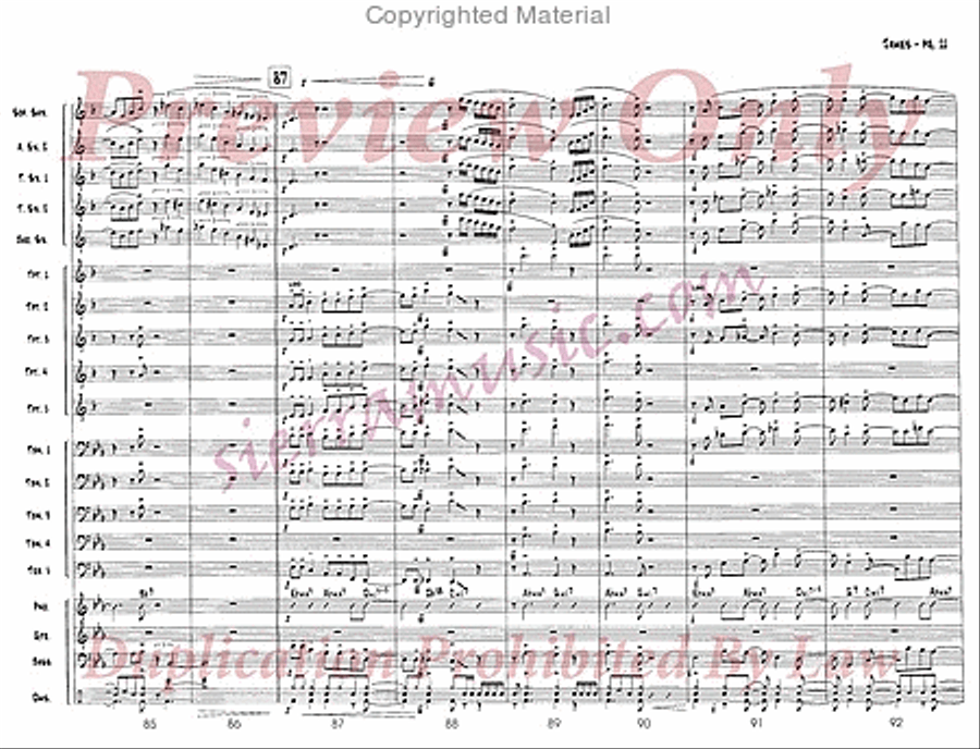 James Jazz Ensemble scores gallery preview page 12