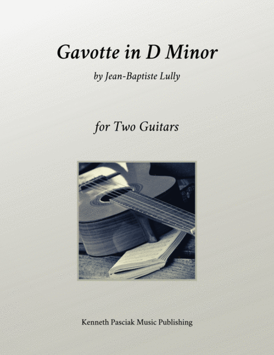 Gavotte in D Minor (for Two Guitars) image number null