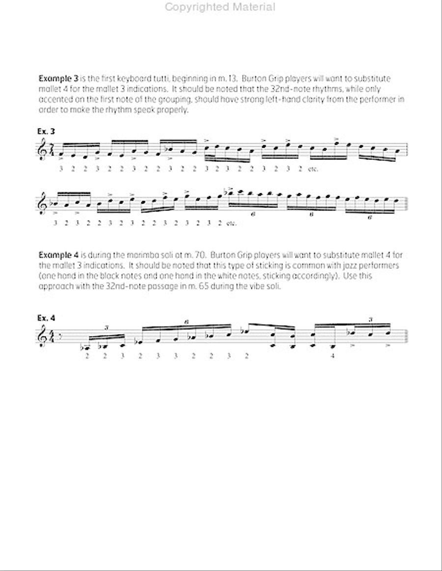 Rochambeaux Percussion Ensemble scores gallery preview page 4