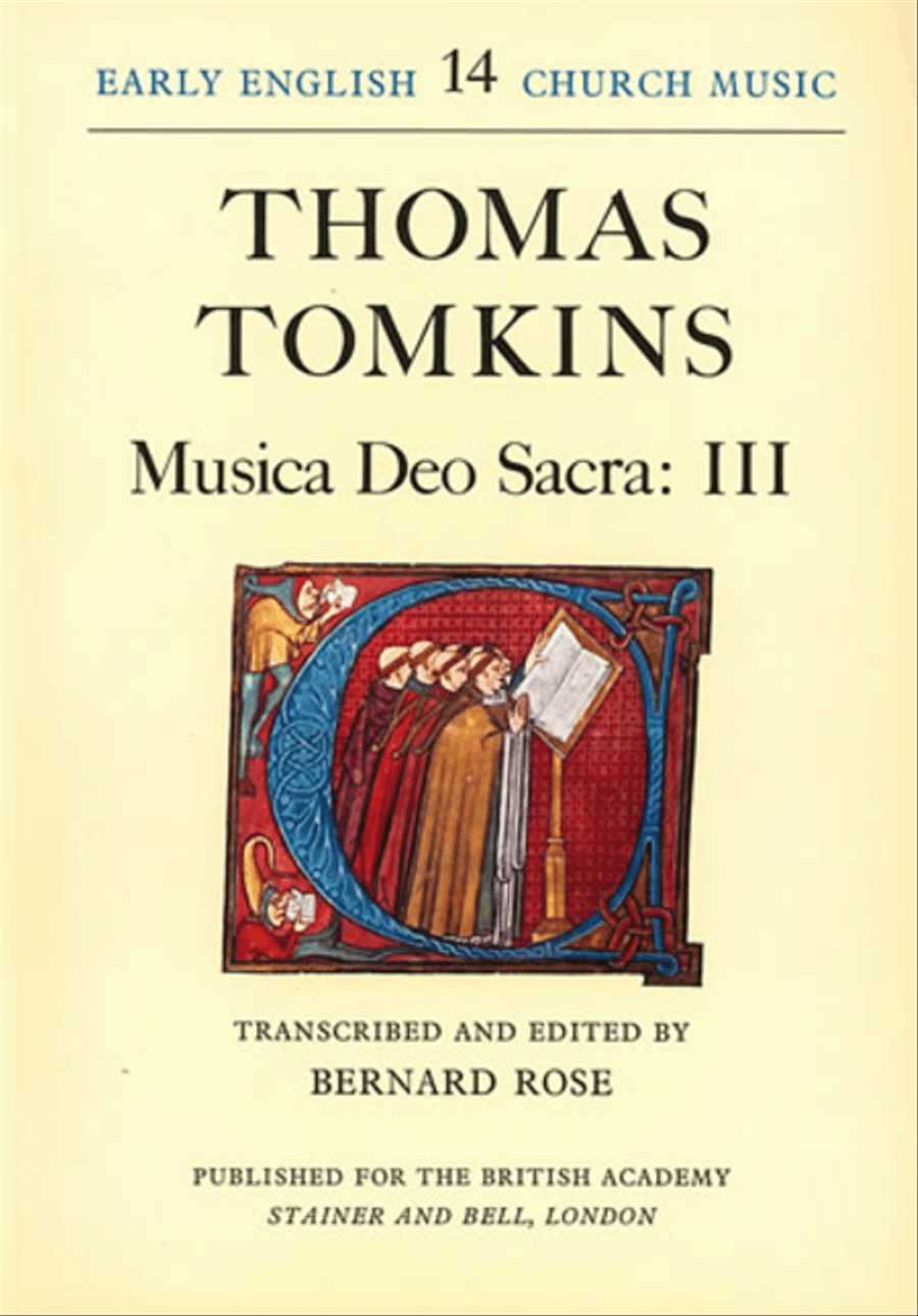 Musica Deo Sacra: III Choir scores gallery preview page 1